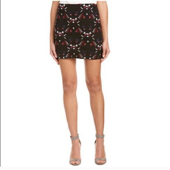 Willow & Clay Embroidered Mini Skirt - Picture 1 of 9